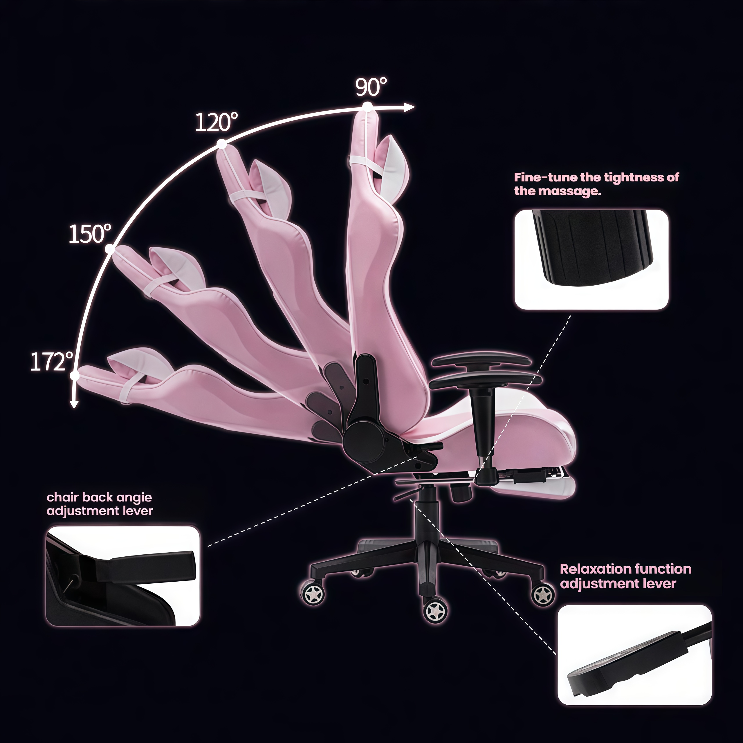 Home Office Gaming Racing Chair