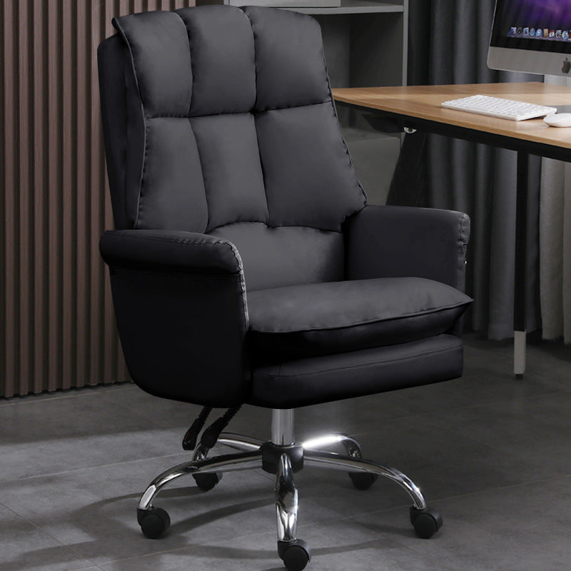 Modern Ergonomic Office Chair with Fixed Armrests