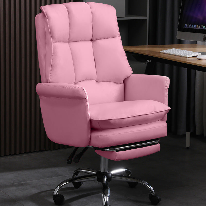 Modern Ergonomic Office Chair with Fixed Armrests
