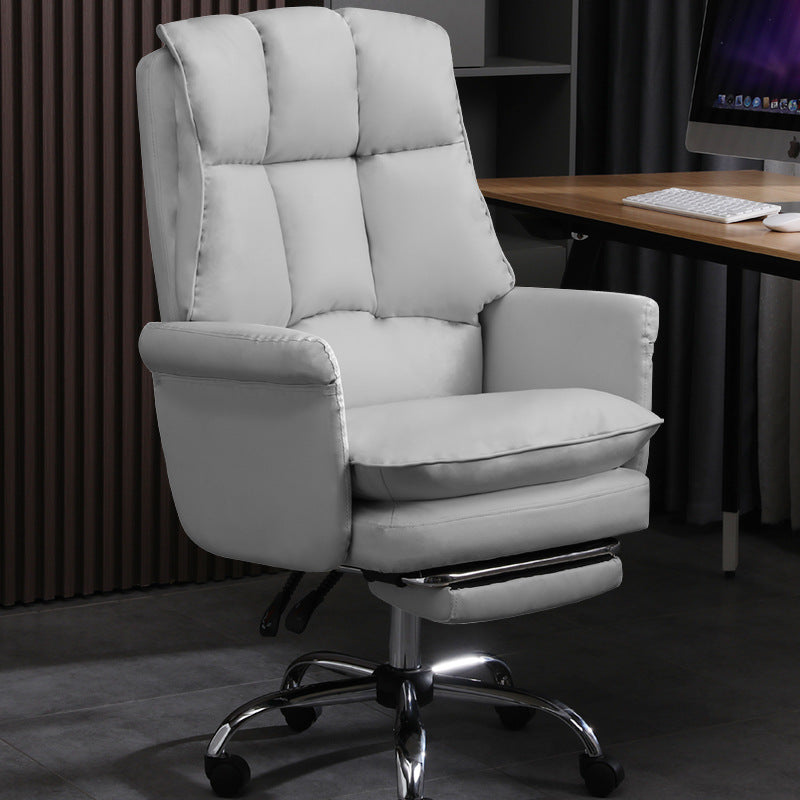 Modern Ergonomic Office Chair with Fixed Armrests