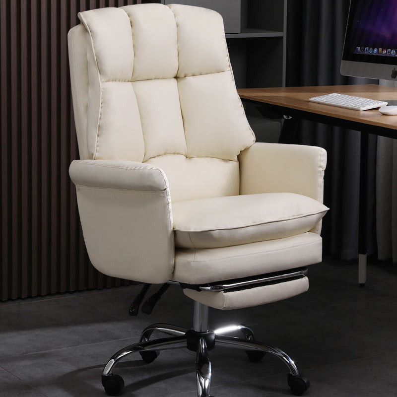 Modern Ergonomic Office Chair with Fixed Armrests