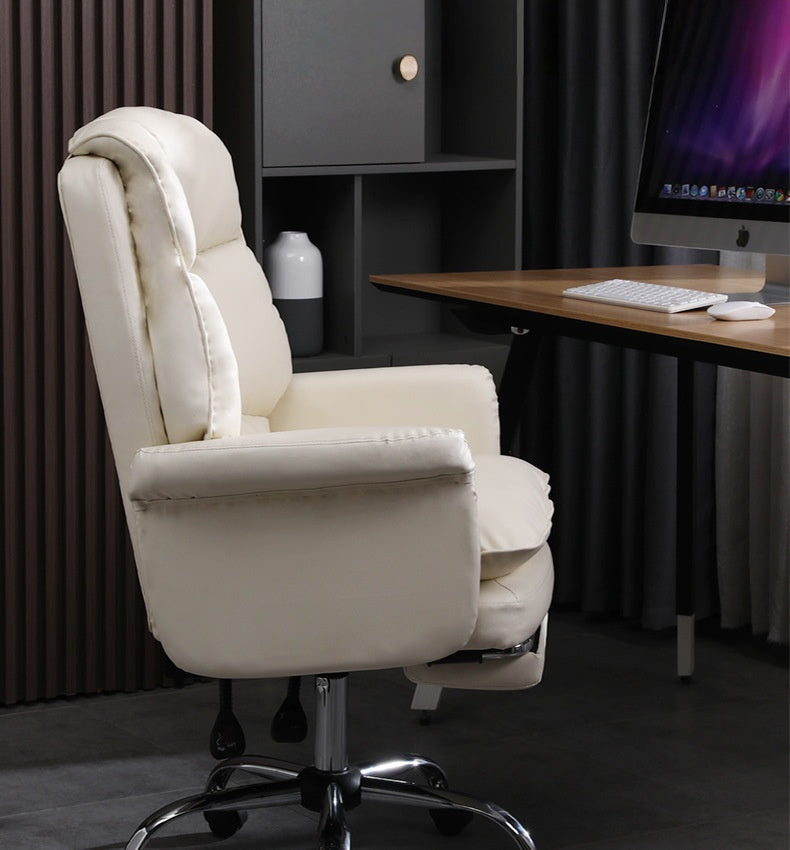 Modern Ergonomic Office Chair with Fixed Armrests