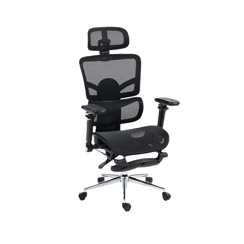 Ergonomic Mesh Reclining Office Chair with DuPont Net Seat