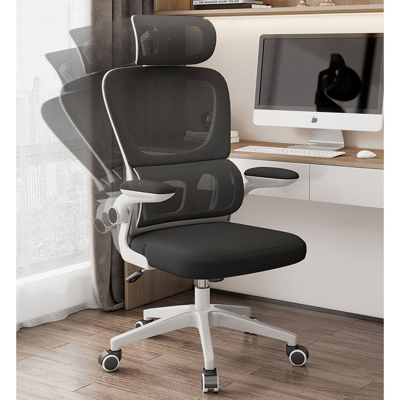 Ergonomic Adjustable Office Chair with Rotating Lift Armrests